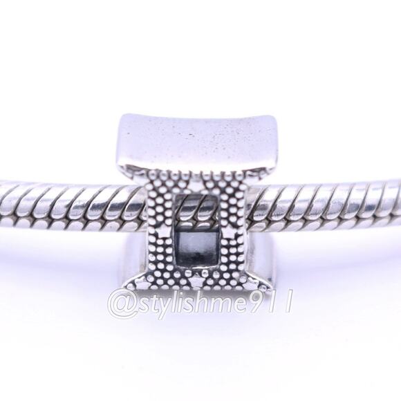 Authentic PANDORA Sparkling Gemini Zodiac Sign Charm - 798428C01 - Picture 3 of 9